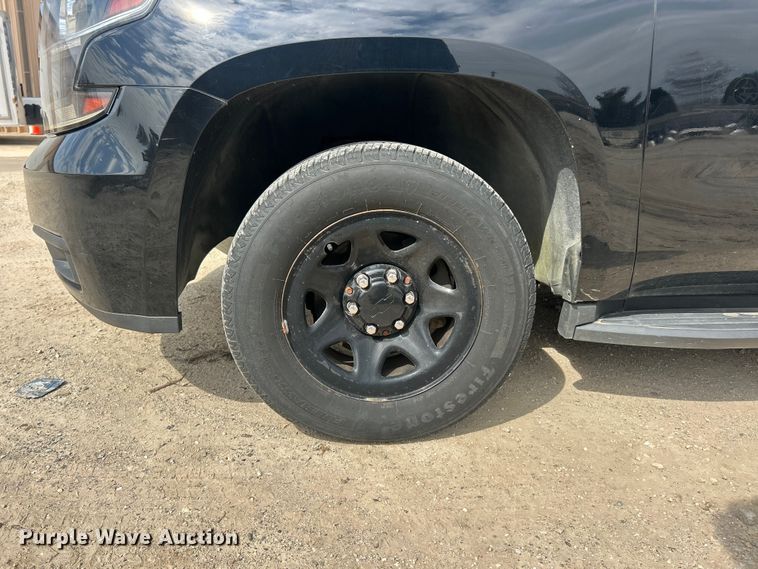 image for item FC5249 2017 Chevrolet Tahoe Police SUV