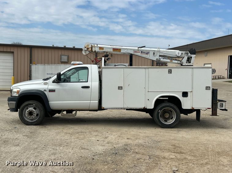 image for item FC5250 2009 Dodge Ram 5500  utility / service truck
