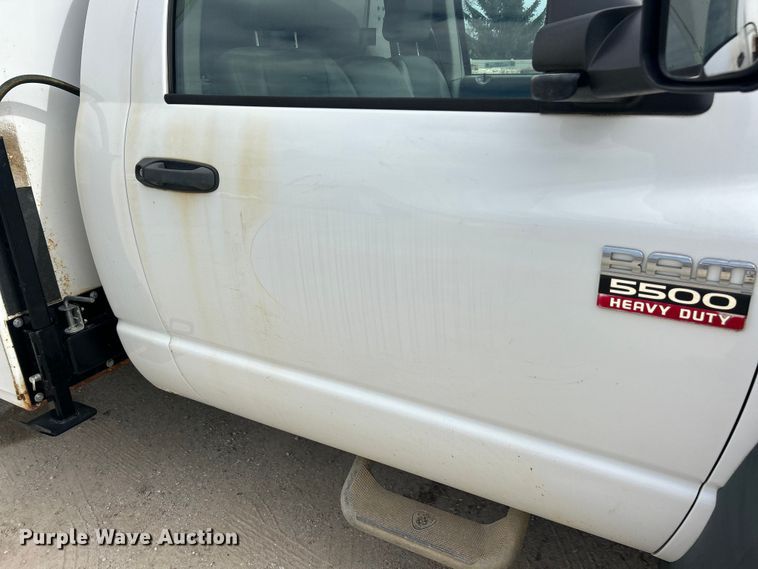 image for item FC5250 2009 Dodge Ram 5500  utility / service truck