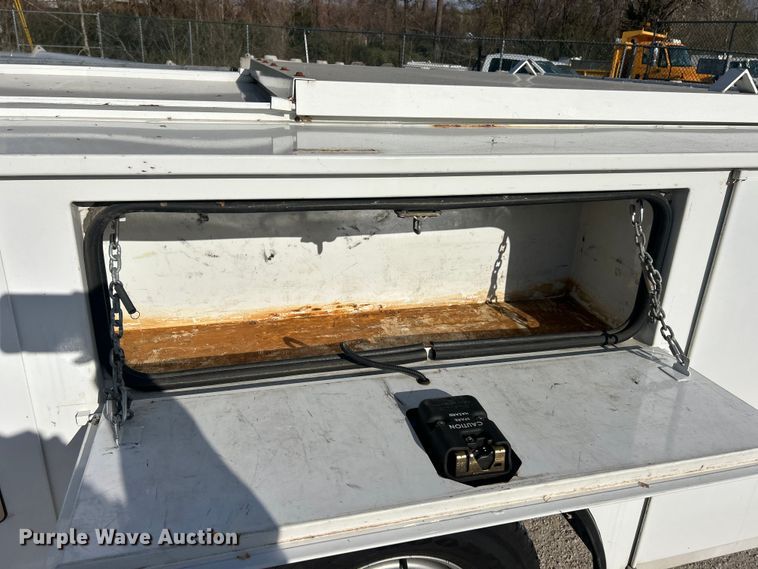 image for item FC5258 2020 Ford F350 Super Duty Ext. Cab utility bed pickup truck