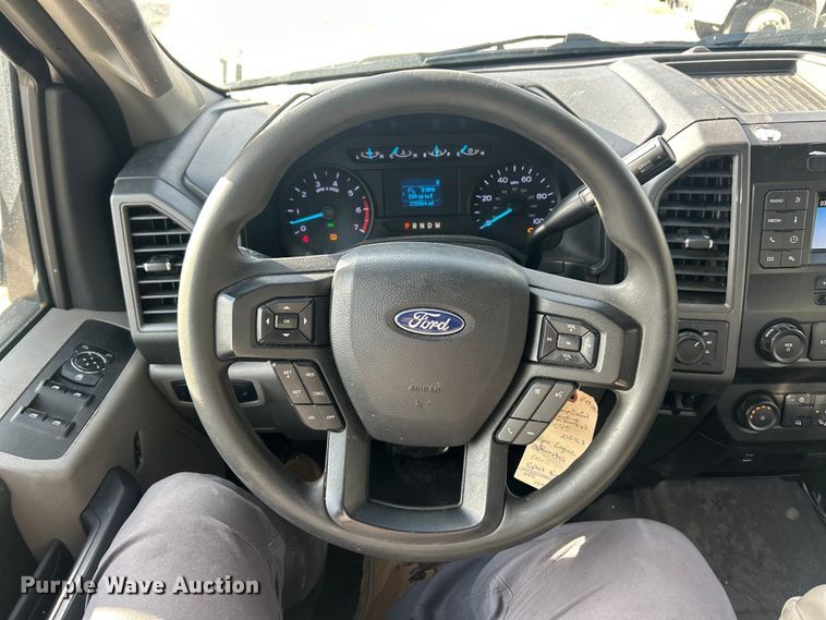 image for item FC5258 2020 Ford F350 Super Duty Ext. Cab utility bed pickup truck