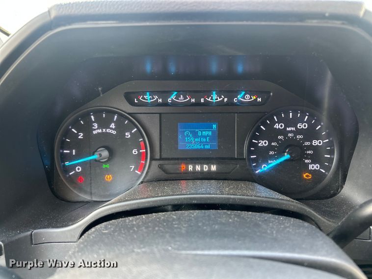 image for item FC5258 2020 Ford F350 Super Duty Ext. Cab utility bed pickup truck