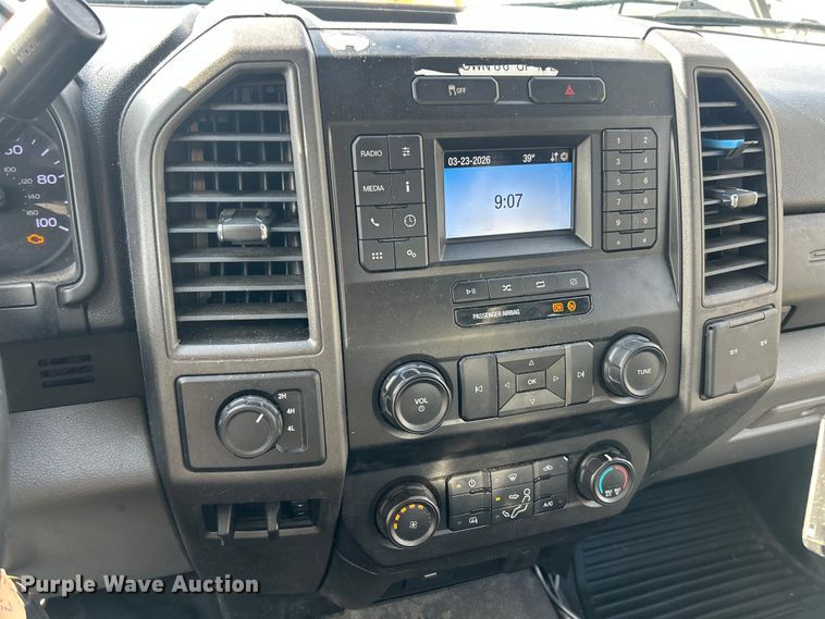 image for item FC5258 2020 Ford F350 Super Duty Ext. Cab utility bed pickup truck