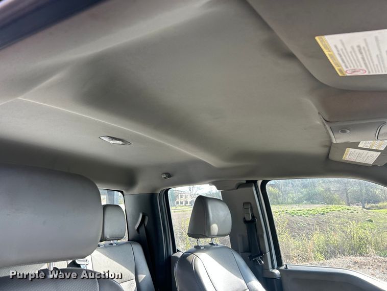 image for item FC5258 2020 Ford F350 Super Duty Ext. Cab utility bed pickup truck