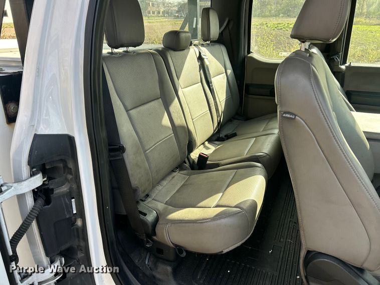 image for item FC5258 2020 Ford F350 Super Duty Ext. Cab utility bed pickup truck