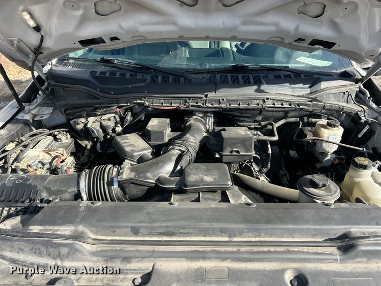 image for item FC5258 2020 Ford F350 Super Duty Ext. Cab utility bed pickup truck