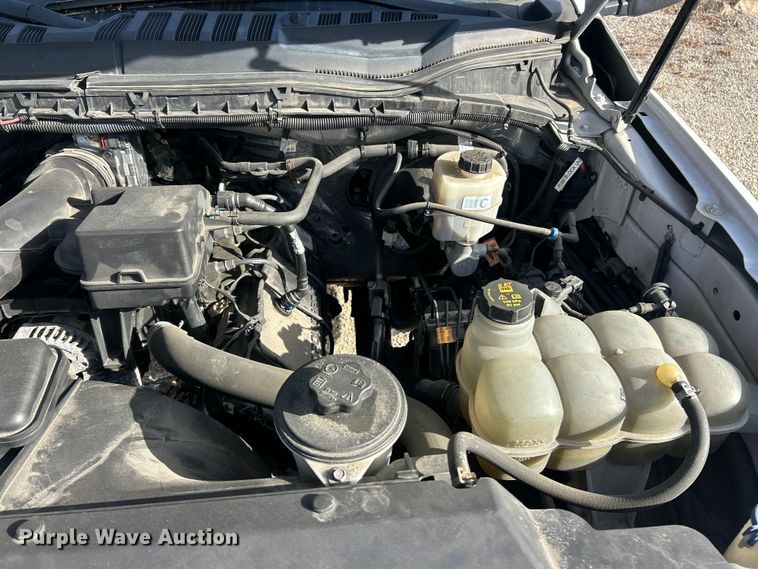 image for item FC5258 2020 Ford F350 Super Duty Ext. Cab utility bed pickup truck