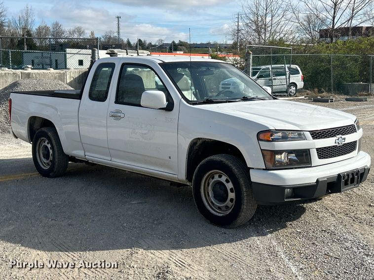 image for item FC5261 2009 Chevrolet Colorado Ext. Cab pickup truck