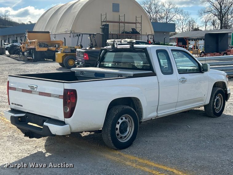 image for item FC5261 2009 Chevrolet Colorado Ext. Cab pickup truck
