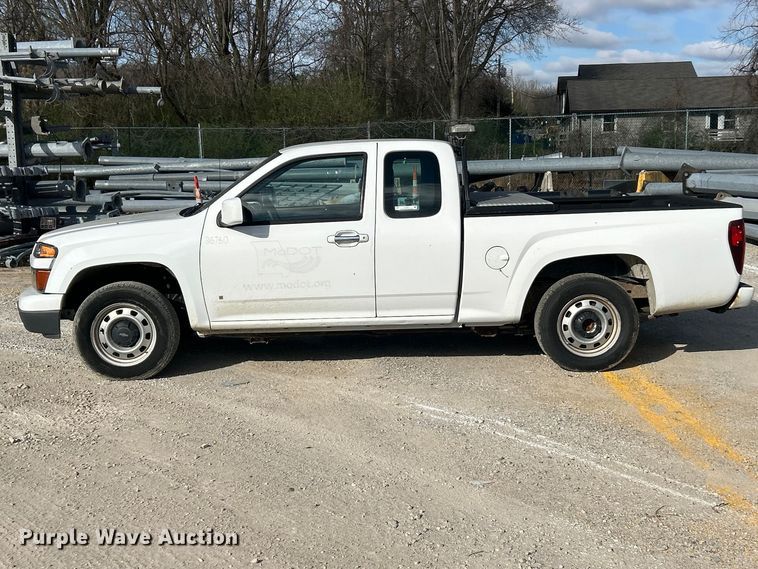image for item FC5261 2009 Chevrolet Colorado Ext. Cab pickup truck