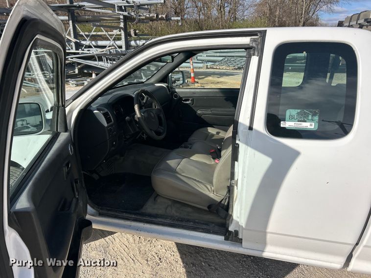 image for item FC5261 2009 Chevrolet Colorado Ext. Cab pickup truck