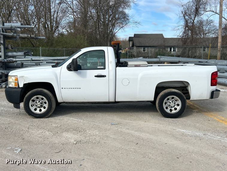 image for item FC5262 2008 Chevrolet Silverado 1500 pickup truck