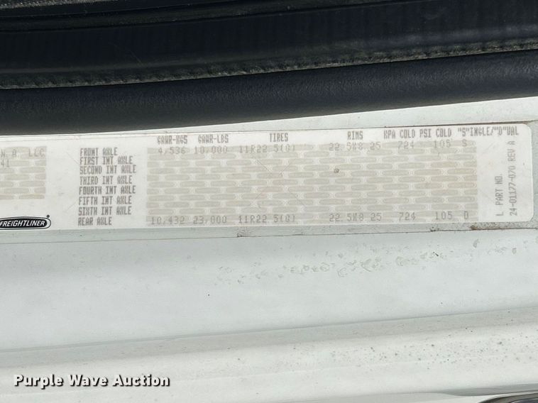 image for item FC5264 2012 Freightliner M2 street sweeper truck