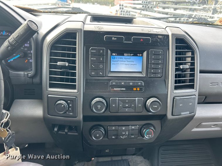 image for item FC5268 2020 Ford F350 Super Duty Ext. Cab utility bed pickup truck