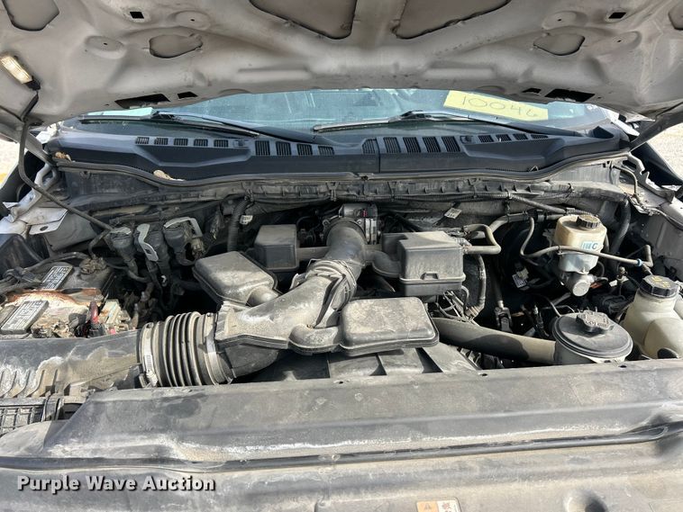 image for item FC5268 2020 Ford F350 Super Duty Ext. Cab utility bed pickup truck