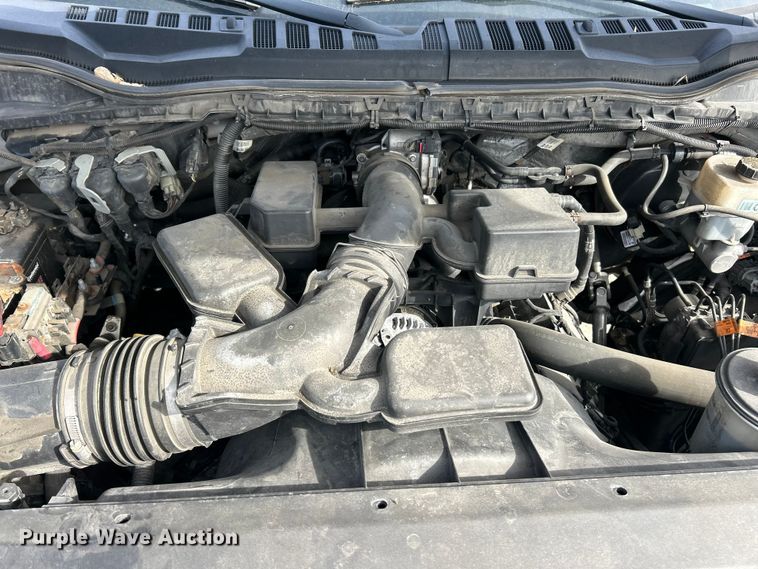 image for item FC5268 2020 Ford F350 Super Duty Ext. Cab utility bed pickup truck