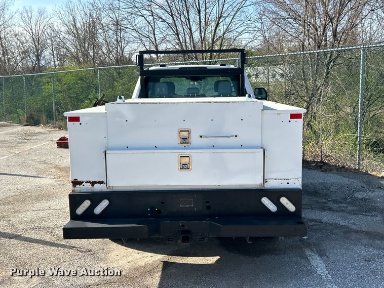 image for item FC5273 2020 Ford F350 Super Duty Ext. Cab utility bed pickup truck