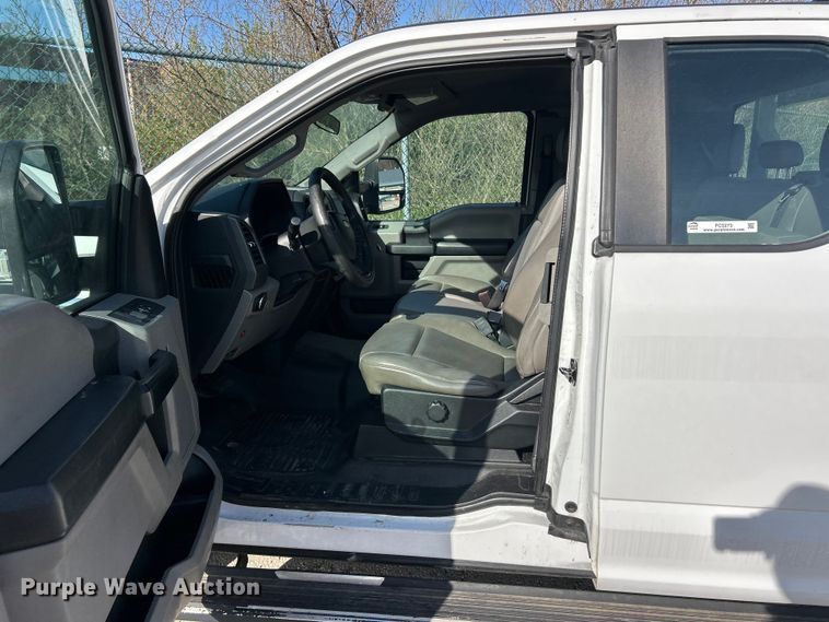 image for item FC5273 2020 Ford F350 Super Duty Ext. Cab utility bed pickup truck