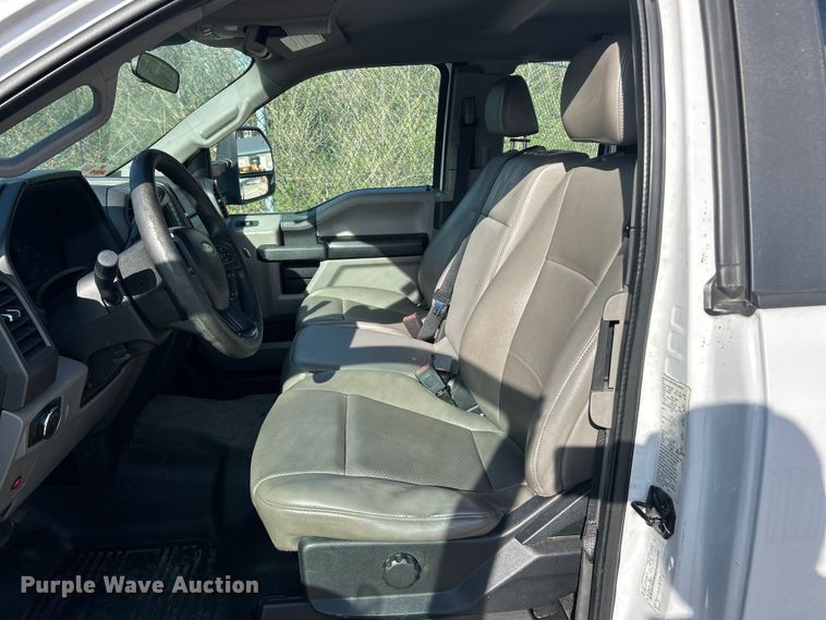 image for item FC5273 2020 Ford F350 Super Duty Ext. Cab utility bed pickup truck