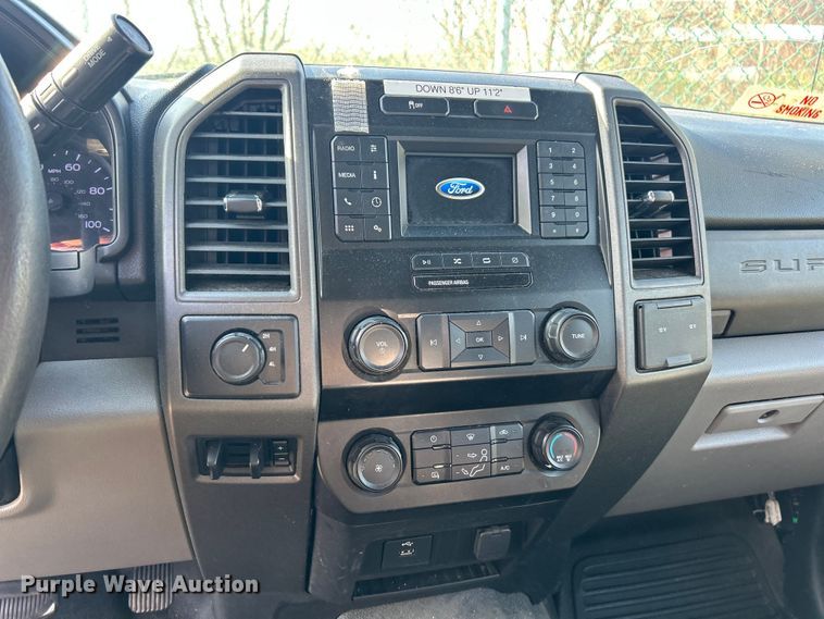 image for item FC5273 2020 Ford F350 Super Duty Ext. Cab utility bed pickup truck