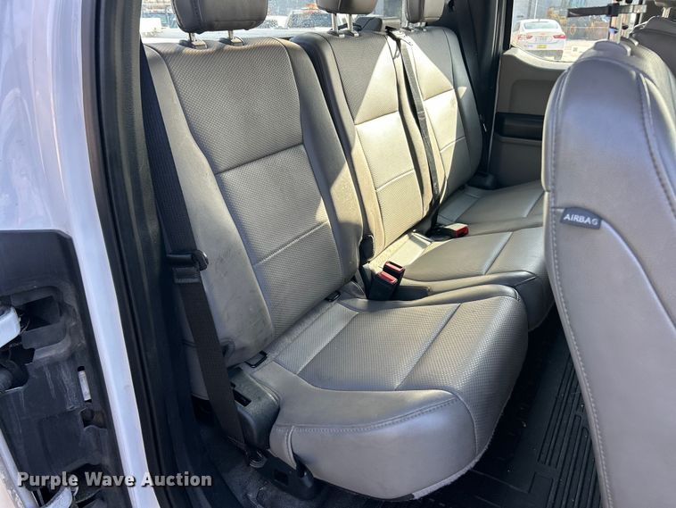 image for item FC5273 2020 Ford F350 Super Duty Ext. Cab utility bed pickup truck