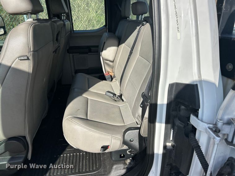 image for item FC5273 2020 Ford F350 Super Duty Ext. Cab utility bed pickup truck