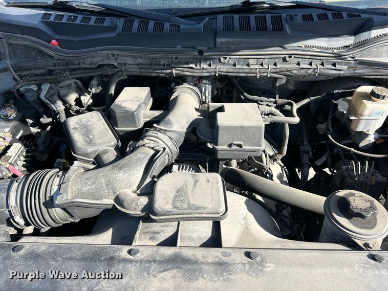 image for item FC5273 2020 Ford F350 Super Duty Ext. Cab utility bed pickup truck