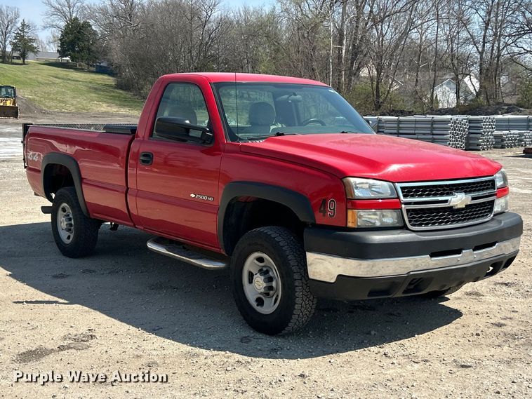 image for item FC5286 2006 Chevrolet Silverado 2500HD pickup truck