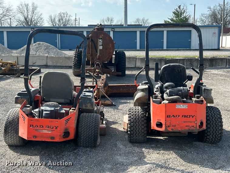 image for item FC5299 (2) Bad Boy ZTR lawn mowers
