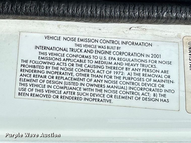 image for item FC5538 2002 International 4700 dump truck