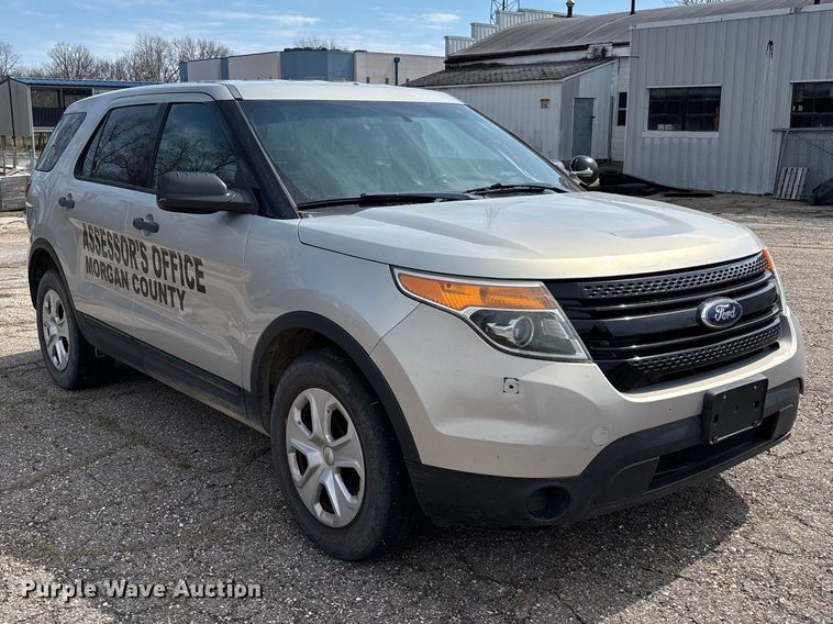 image for item FC5542 2013 Ford Explorer Police Interceptor SUV