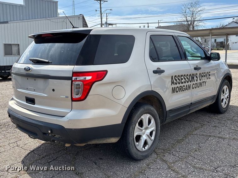 image for item FC5542 2013 Ford Explorer Police Interceptor SUV