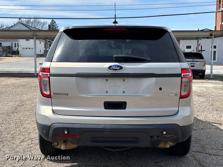 image for item FC5542 2013 Ford Explorer Police Interceptor SUV