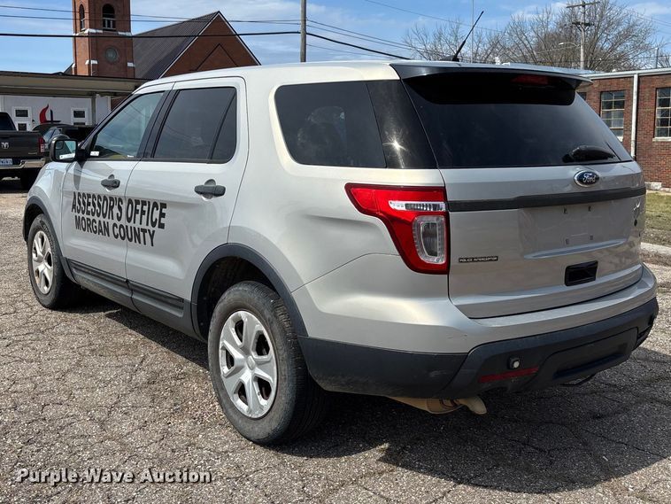 image for item FC5542 2013 Ford Explorer Police Interceptor SUV