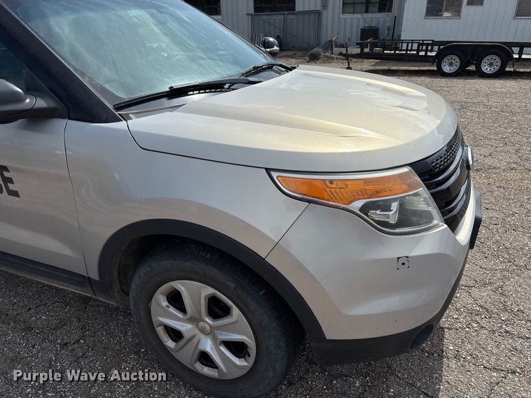 image for item FC5542 2013 Ford Explorer Police Interceptor SUV