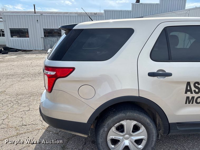 image for item FC5542 2013 Ford Explorer Police Interceptor SUV