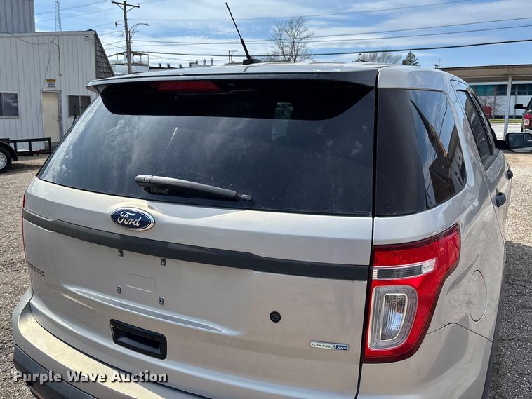image for item FC5542 2013 Ford Explorer Police Interceptor SUV