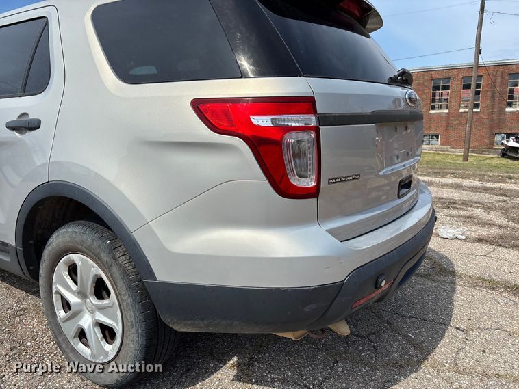 image for item FC5542 2013 Ford Explorer Police Interceptor SUV