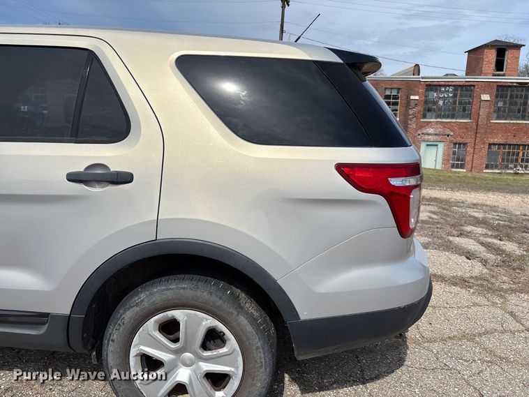 image for item FC5542 2013 Ford Explorer Police Interceptor SUV