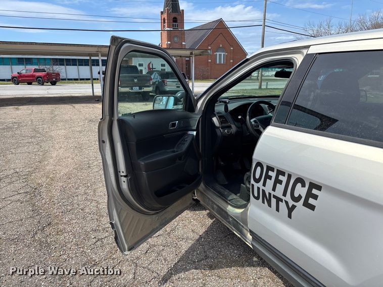 image for item FC5542 2013 Ford Explorer Police Interceptor SUV