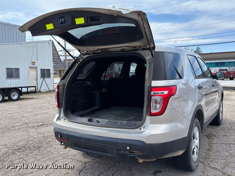 image for item FC5542 2013 Ford Explorer Police Interceptor SUV