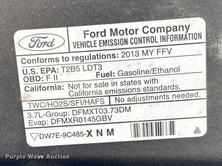 image for item FC5542 2013 Ford Explorer Police Interceptor SUV