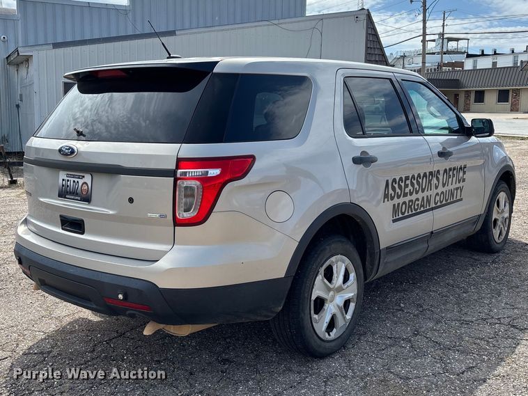 image for item FC5543 2013 Ford Explorer Police Interceptor SUV