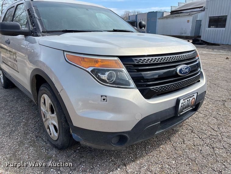 image for item FC5543 2013 Ford Explorer Police Interceptor SUV