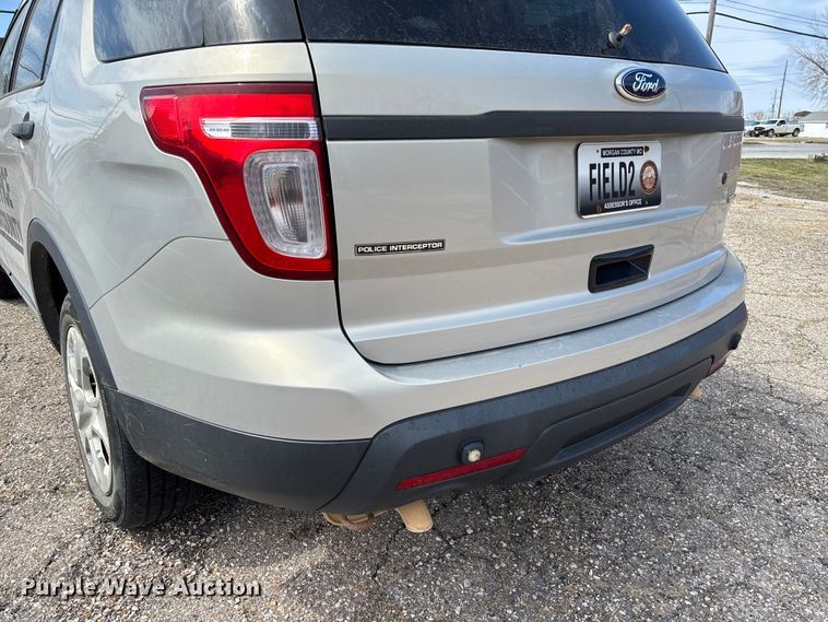 image for item FC5543 2013 Ford Explorer Police Interceptor SUV