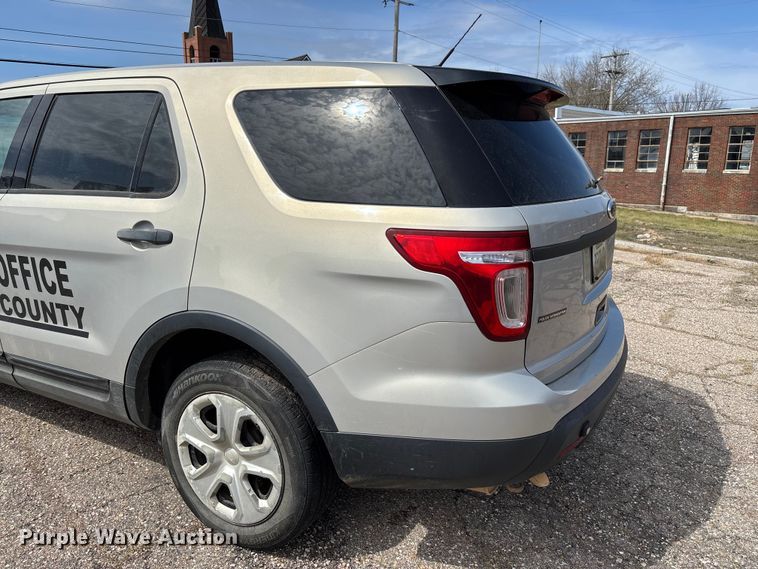 image for item FC5543 2013 Ford Explorer Police Interceptor SUV