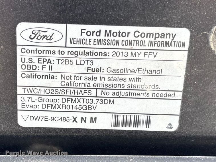 image for item FC5543 2013 Ford Explorer Police Interceptor SUV