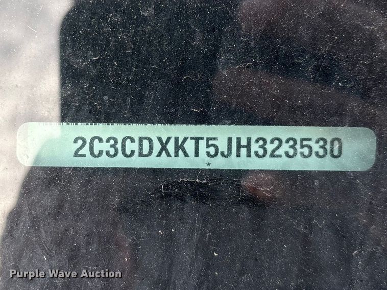 image for item FG0170 2018 Dodge Charger Police 