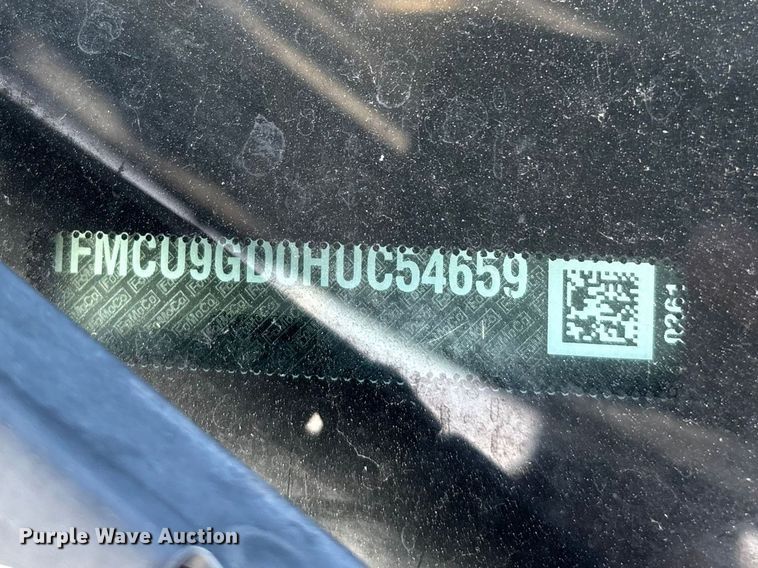 image for item FG0172 2017 Ford Escape SE SUV