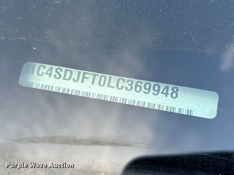 image for item FG0179 2020 Dodge Durango SSV SUV